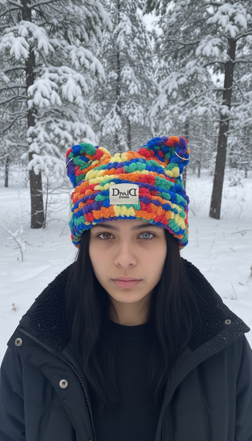 Puffy Winter Hat - Video Tutorial